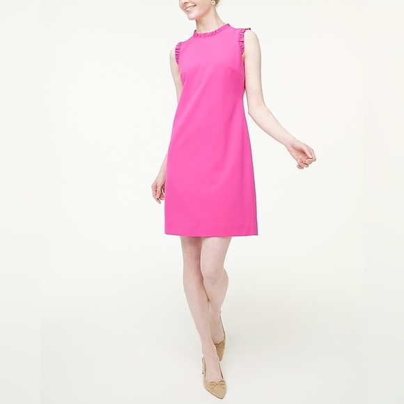 J Crew Lavender Silhouette Dress - Picture 3 of 6